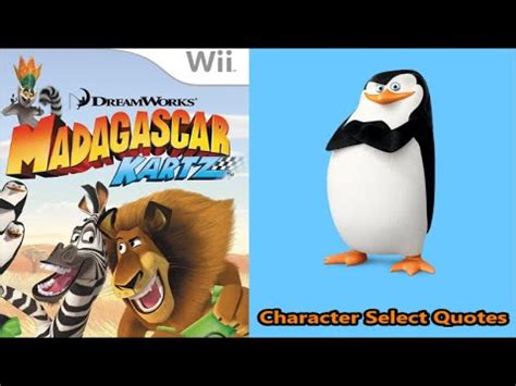 Madagascar Kartz Character Select Quotes YouTube