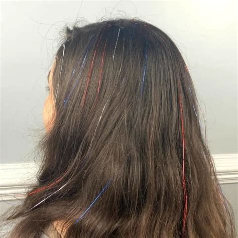 Fairy Hair: How To Put Hair Tinsel In At Home - Chaotically Yours