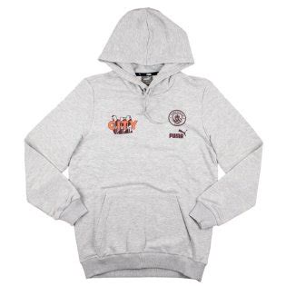 Man City Ftblcore Graphic Hoody Light Grey