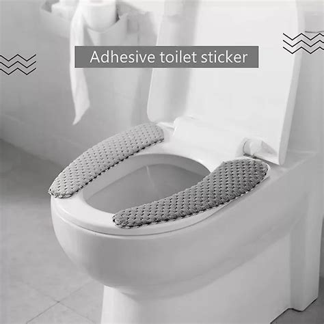 Nordic Winter Thick Toilet Seat Covers Washable Fruugo Uk