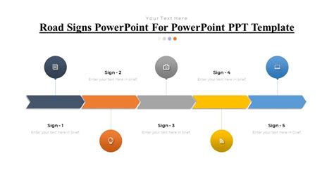 Road Signs Powerpoint For Powerpoint Ppt Template Pptuniverse