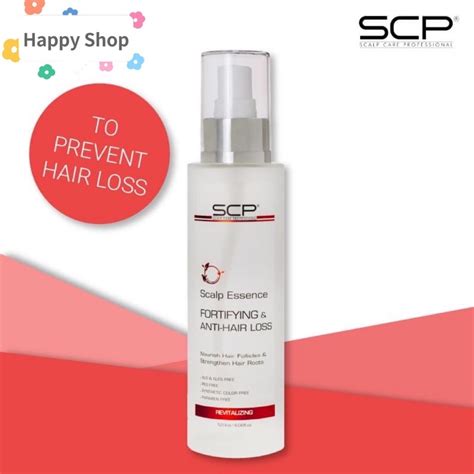 Scp Foritifying And Anti Hair Loss Essence 120ml 100 Original Shopee Malaysia