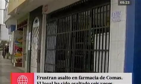 Comas Polic A Frustr Asalto En Farmacia De Conocida Cadena Am Rica