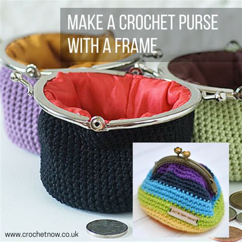 How To Make A Crochet Clip Frame Coin Purse Pattern Crochet Coin