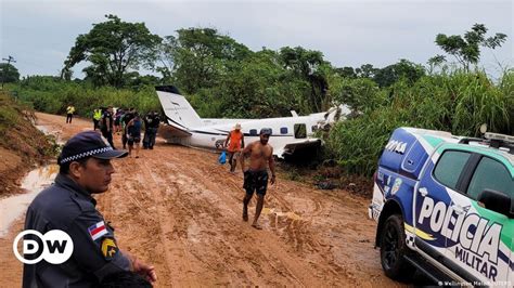 Brasil Avión se estrella en la selva amazónica 14 muertos