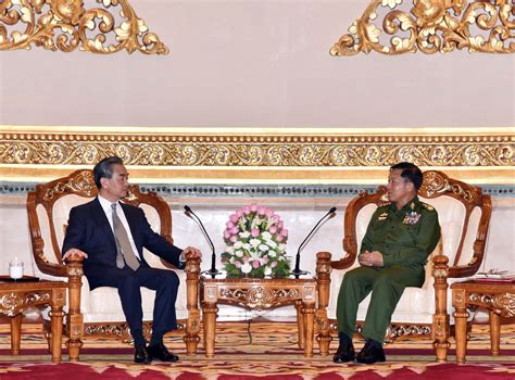 Senior General Min Aung Hlaing Receives Minister Of Foreign Affairs H E