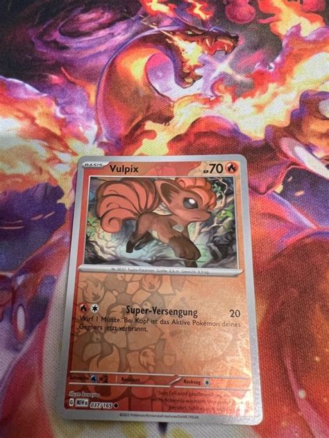 Vulpix MEW 037 Reverse Holo DE Pokemon 151 Kaufen Auf Ricardo