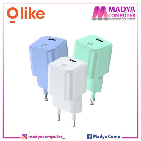 Aksesoris Lainnya Travel Charger Olike C Power Adapter Fast