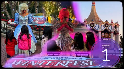 Winterfest 2021 Great America Holiday Adventure And Fun Night Youtube