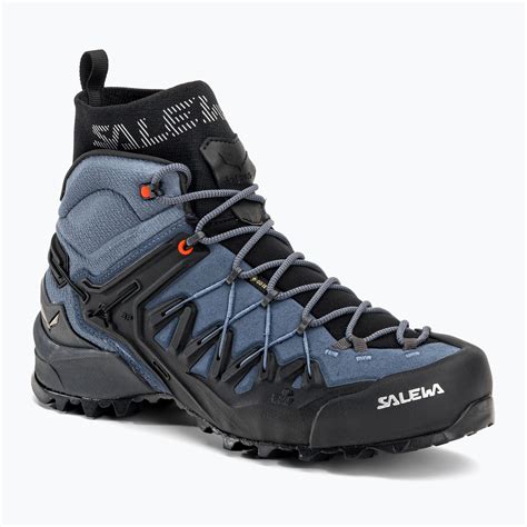 Salewa мъжки обувки за подходи Wildfire Edge Mid GTX black blue 00