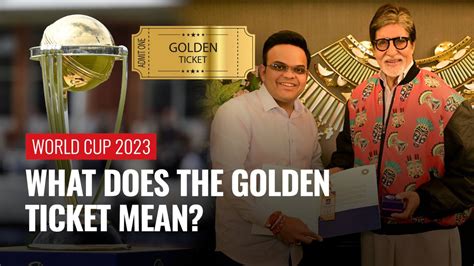 World Cup What Is Golden Ticket And What Does It Do As Bcci