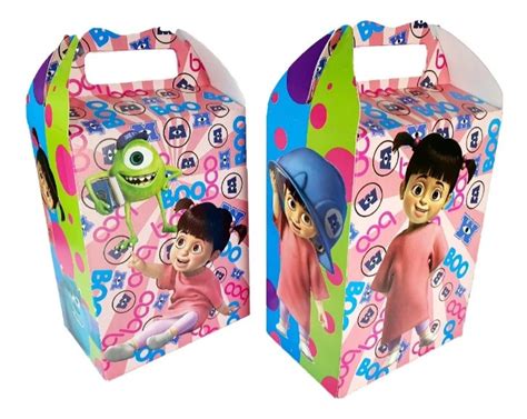 Boo Monster Inc Cajas Dulceras Art Culos De Fiesta Mercado Libre