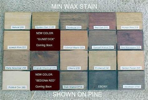 Minwax Stain Colors On Pine Ranch Bath Pinterest Minwax Stain Colors Stains And Stain Colors