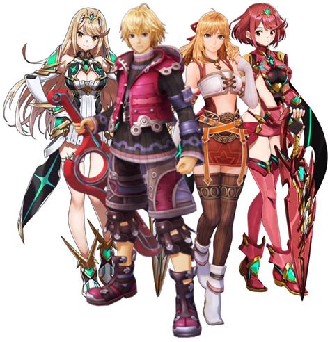 My 4 Favourite Characters from Xenoblade by Dinorex50 on DeviantArt