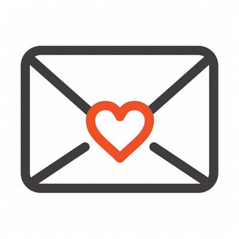 Heart Love Mail Icon Download On Iconfinder