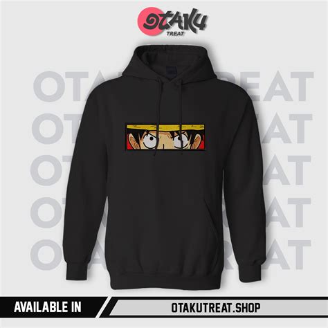 Luffy Eyes Embroidered Hoodie / Sweatshirt | One Piece Store