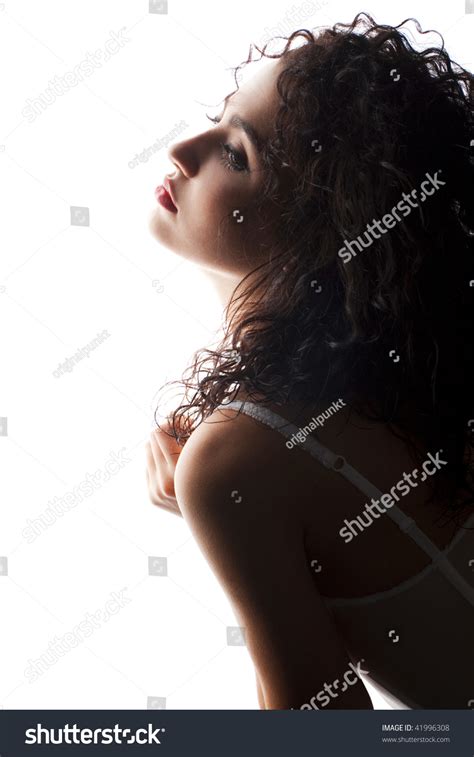 Beautiful Sensual Brunette Woman Stock Photo Shutterstock