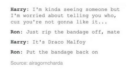 Pin By Kaysha On Harry Potter Harry Potter Funny Harry Potter More Gay Harry Potter