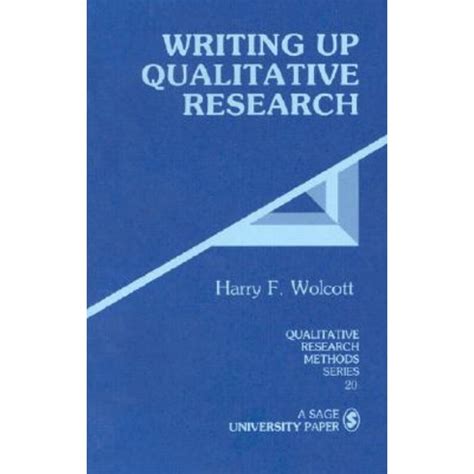 Writing Up Qualitative Research Paperback Sage Publications Inc 가격