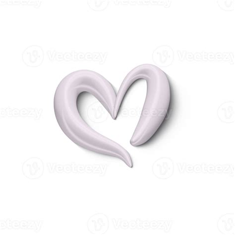 white hearts pngs