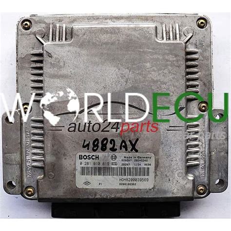 Ecu Engine Controller Renault Megane Scenic Dci Bosch