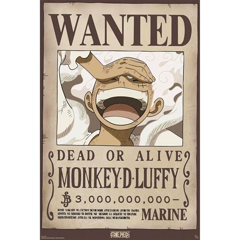 One Piece Wanted Posters One Piece Unveils New Wanted Posters And Its
