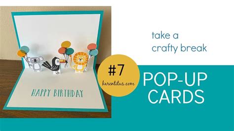 Easy Pop Up Card Tutorial For Beginners YouTube