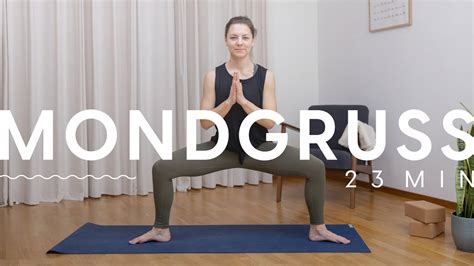 Mondgruß Yoga Routine Beine Und Rücken Dehnen 22 Min Youtube