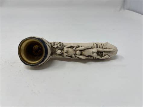 MATURE Smoking Pipe Penis W Erotic Behavior Etsy