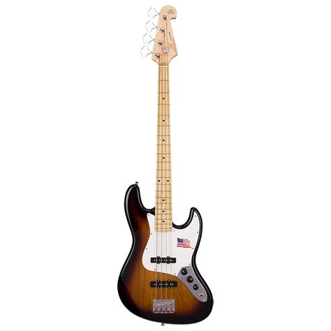 Contrabaixo Jazz Bass Sx Sjb Alder Sunburst Ts Musica Center