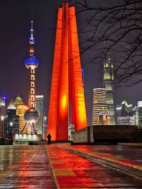 Shanghai Skyline from the Bund, China