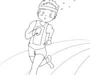 Coloriage Athletisme gratuit à imprimer liste 20 à 40