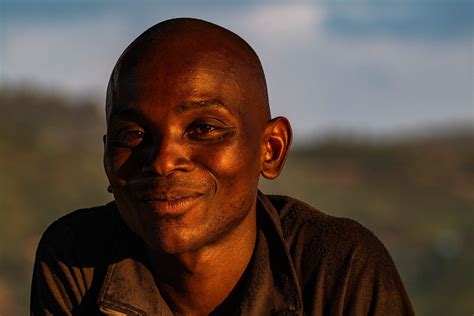 Portrait Of A Friendly Rwandan Man In License Image 71355911