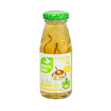 Nước Uống Bổ Dưỡng Yến Sào Và Đông Trùng Hạ Thảo 185ml - Hộp quà 6 ...