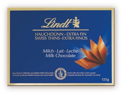 LINDT ТИНС МИЛК 125Г - Via Uno | Италиански магазин