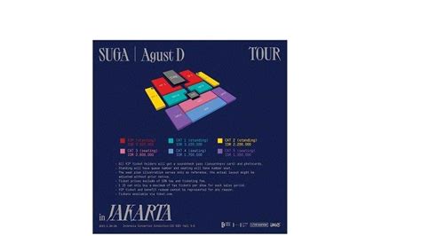 Penjualan Tiket Resmi Konser Suga Agust D Tour In Jakarta Dibuka Mulai