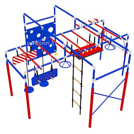 Custom kids ninja obstacle games backyard ninja warrior course for ...