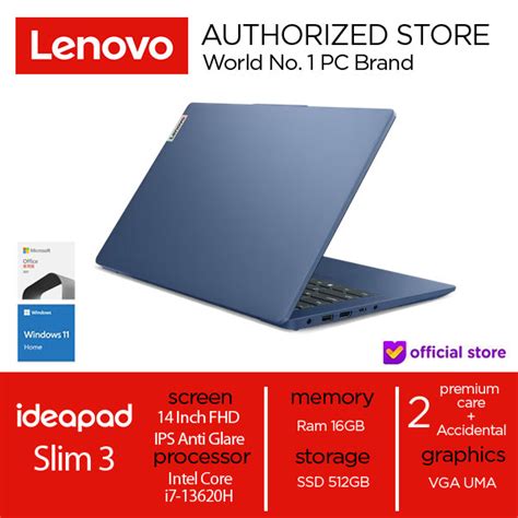 Jual Lenovo Laptop Ideapad Slim 3 14irh8 I7 13620h 16g512g 14 Fhd W11