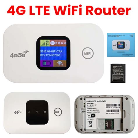 Port Til Wireless Wifi Router G Lte Bolso Mifi Modem Slot Para Cart O