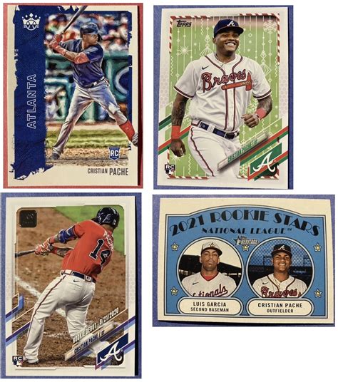 Lot Christian Pache Rookies Dk Topps Holiday Heritage Rc