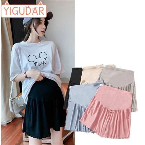 Summer Thin Maternity Shorts Legging High Waist Belly Underpants Clothes For Pregnant Women Hot