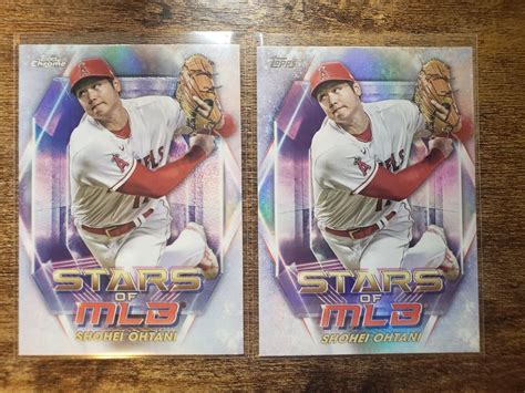 Mavin 2023 Topps Chrome Base Series 1 Stars Of The MLB Shohei Ohtani