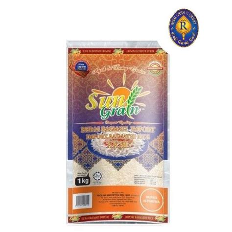 Sun Grain Premium Basmathi Rice 1kg | Shopee Malaysia
