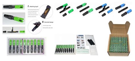 Ftth Fiber Hot Melt Conexión rápida Sc apc Fast Equipos Proveedores y fabricantes China