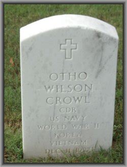 Otho Wilson Bob Crowl 1927 1996 Find A Grave Memorial