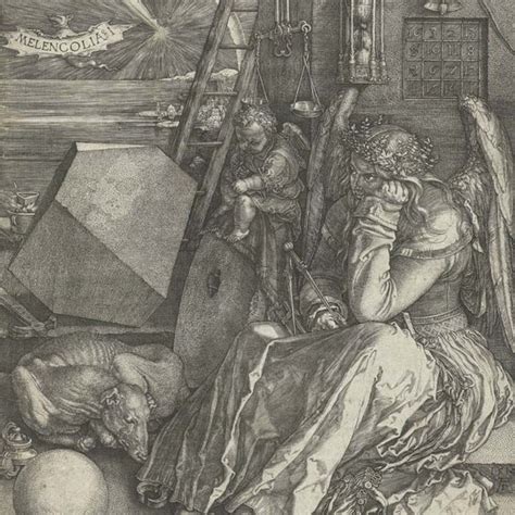 Albrecht Dürer Melencolia I 1514 Engraving 23 918 5cm Rijksmuseum