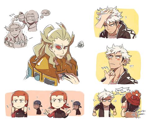 Selene Guzma Archie Maxie Ghetsis And More Pokemon And More