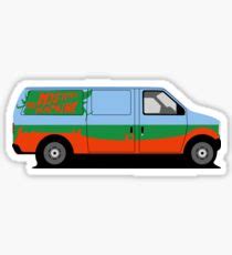 The Mystery Machine Stickers | Redbubble