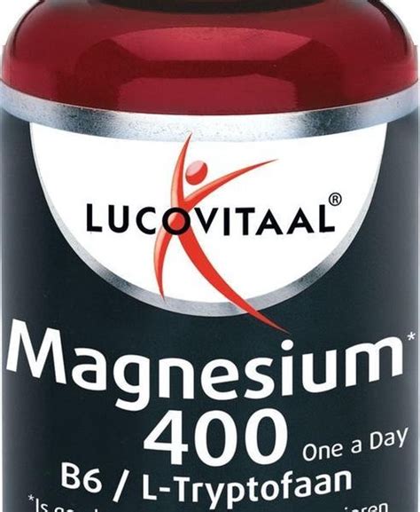 Lucovitaal Magnesium 400 Vitamine B6 En L Tryptofaan Voedingssupplement