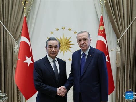 Turkish President Meets With Senior Chinese Diplomat On Bilateral Ties